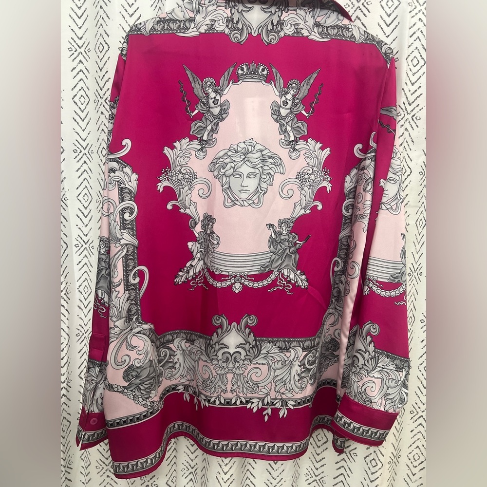 Versace silk shirt